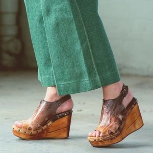 Bed Stu Naiya Wedge Sandals SZ 10